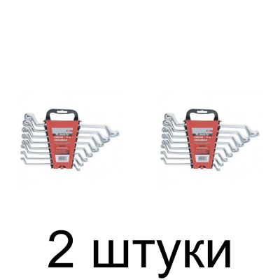 Набор ключей накидных MATRIX 15332 6-22мм 8шт/уп. -2шт