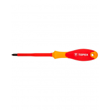 Отвертка диэлектр. TOPEX PZ1x80мм