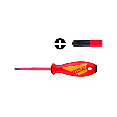 Отвертка диэлектр. WITTE Maxx VDE MPH1х80мм
