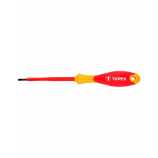 Отвертка диэлектр. TOPEX SL3х100мм