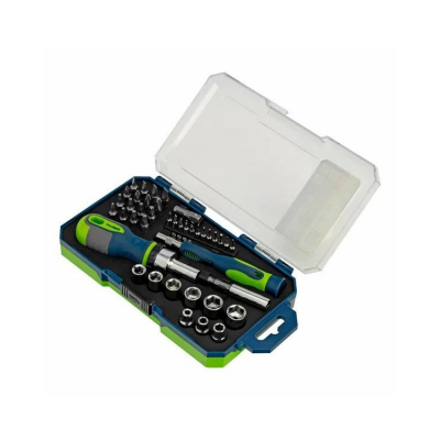 Набор отверток и бит СИБРТЕХ 13338 41пр.