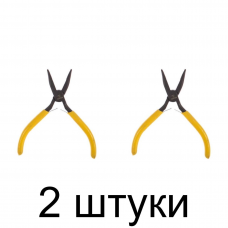 Плоскогубцы прециз. TOPEX 32D033 изогнутые -2шт