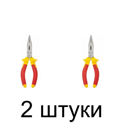 Длинногубцы диэлектр. MATRIX 17101 прямые 160мм -2шт