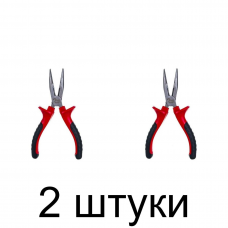 Плоскогубцы удлин. TOP TOOLS 32D114 изогнутые 160мм -2шт