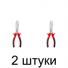 Плоскогубцы удлин. TOP TOOLS 32D116 изогнутые 200мм -2шт