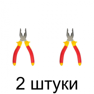Плоскогубцы комб. диэлектр. MATRIX 16901 160мм -2шт