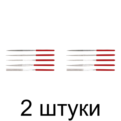 Набор надфилей TOPEX 06A000 140мм 5шт/уп. -2шт