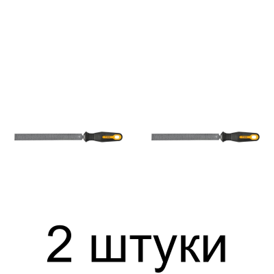 Рашпиль TOPEX 06A831 плоский 200мм -2шт