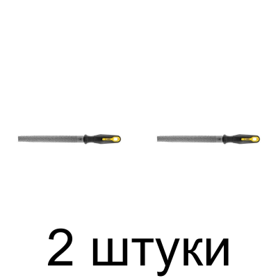 Рашпиль TOPEX 06A832 полукругл. 200мм -2шт