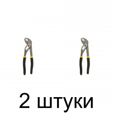 Клещи переставные FIT 70652 180мм узкие губки -2шт