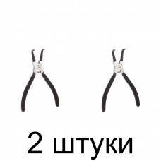 Щипцы д/стопорных колец TOPEX 32D309 внутр. изогнутые -2шт