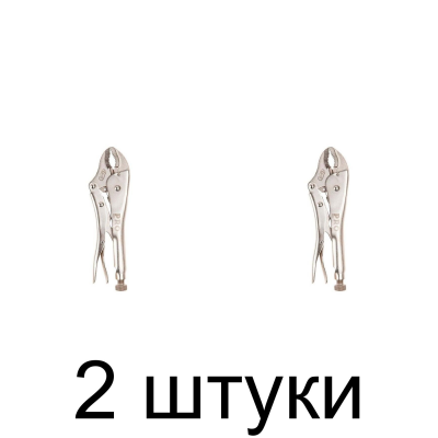 Щипцы зажимные STARTUL PRO-6051-02 250мм изогн. -2шт