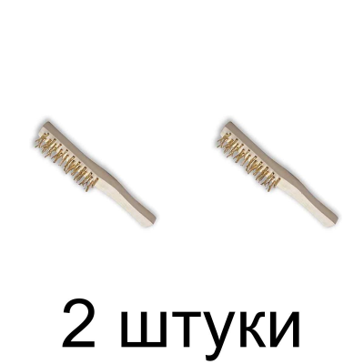 Щетка проволочная ЭЛКИС ЩТР-7 3-ряд. -2шт