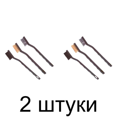 Набор щеток TOP TOOLS 14A618 180мм 3шт/уп. -2набора