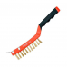 Щетка проволочная YATO YT-6345 4-ряд. со скребком пласт.ручка