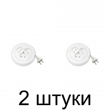 Удлинитель на катушке BYLECTRICA У6-240 3роз. 5м -2шт