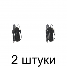 Удлинитель ТИФЛОС У6-3-3 3роз. 3м черный -2шт