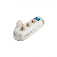 Удлинитель ELECTRALINE 3роз. 1,5м с/з выкл. 3х1 62010