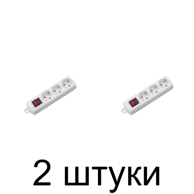 Удлинитель TRUENERGY Office 15103 3роз. 5м с/з выкл. 3х1 -2шт