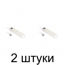 Удлинитель TRUENERGY Office 15108 5роз. 3м с/з выкл. 3х1 -2шт