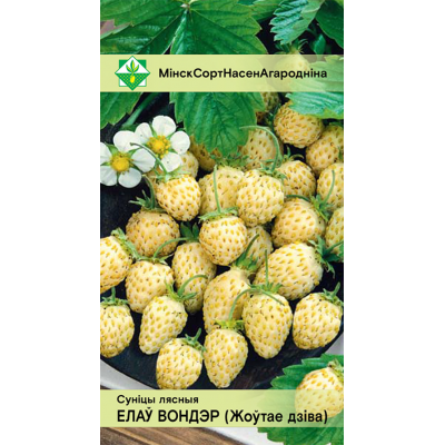 Семена земляники Еллоу вондер лесной 100шт