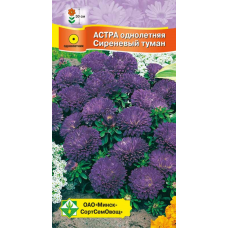 Семена астры Карликовая Сиреневый туман 0.3г