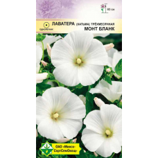 Семена лаватеры трехмесячной Монт Бланк 0.5г
