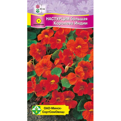 Семена настурции большой Королева Индии 1.5г