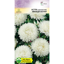 Семена астры Миледи Белая 0.15г