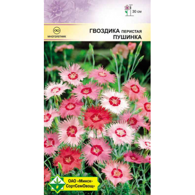 Гвоздика перистая Пушинка, смесь 0,15г (Q-Agro, МССО)