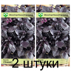 Семена. Базилик Гранат фиолетовый 0.2г -2шт
