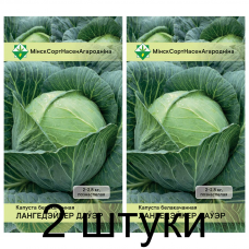 Семена. Капуста б/к Лангедейкер дауэр  0.5г -2шт