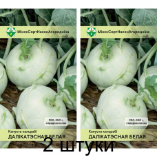 Капуста кольраби Деликатесная белая 0,5г (Satimex, Германия) -2шт