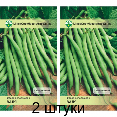 Фасоль спаржевая кустовая Валя, 8г (Satimex, Германия) -2шт