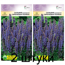 Семена. Сальвия дубравная Сиреневая поляна 0.05г -2шт