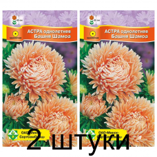 Семена. Астра Пионовидная Башня Шамоа 0.3г -2шт