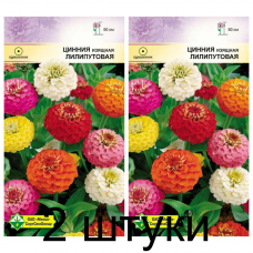 Семена. Цинния изящная Лилипутовая см 0.5г -2шт