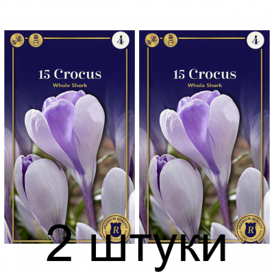 Семена. Крокусы Whale Shark (R. De Ree) -2шт