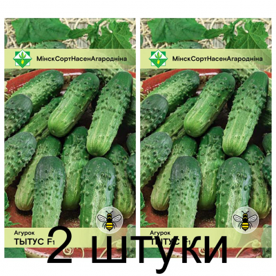 Семена. Огурец Тытус F1 0.6г -2шт