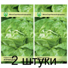 Семена. Салат Атракция кочанный 0.5г -2шт