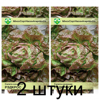 Семена. Салат Редкросс кочанный 0.5г -2шт