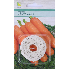 Семена Морковь на ленте Нантская 4 8 м, РФ