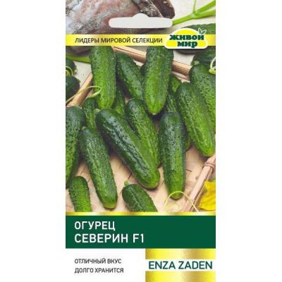 Огурец раннеспелый Северин F1, 5 семян (Enza Zaden, Живой мир)