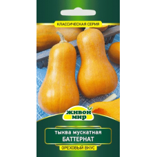 Семена Тыква мускатная Баттернат (Sativa) 2 г, РБ