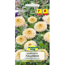 Календула Пацифик кремово-белая, 2г (N.L.Chrestensen, Германия)