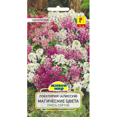 Семена Лобулярия (Алиссум) Магические цвета смесь сортов (W. Legutko) 0,3 г, РБ