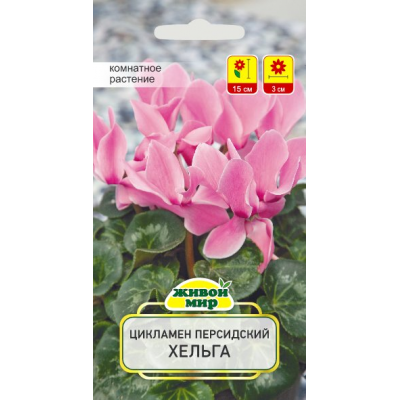 Семена Цикламен персидский Хельга (Cerny seed) 3 шт, РБ