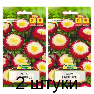 Семена Астра Гасфорд (W. Legutko) 0,3 г, РБ -2шт