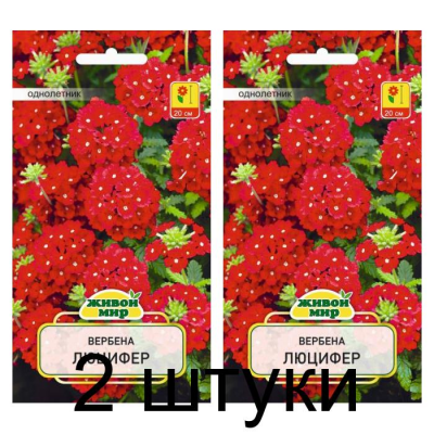 Семена Вербена Люцифер (W. Legutko) 0,1 г, РБ -2шт