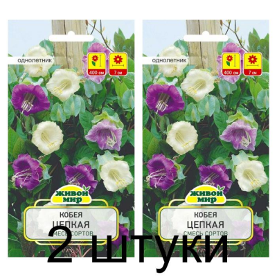 Семена Кобея цепкая смесь сортов (W. Legutko) 3 шт, РБ -2шт